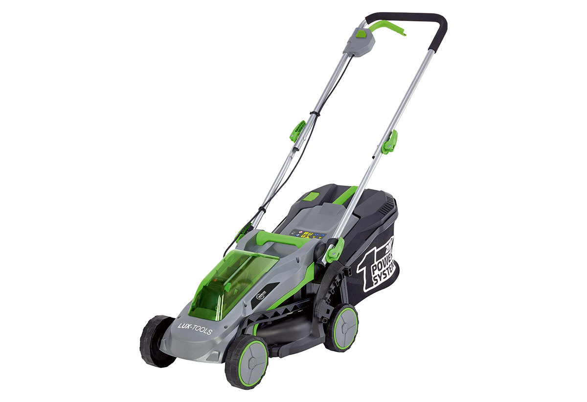 Απεικονίζεται ο φορτιστής και οι δύο μπαταρίες.